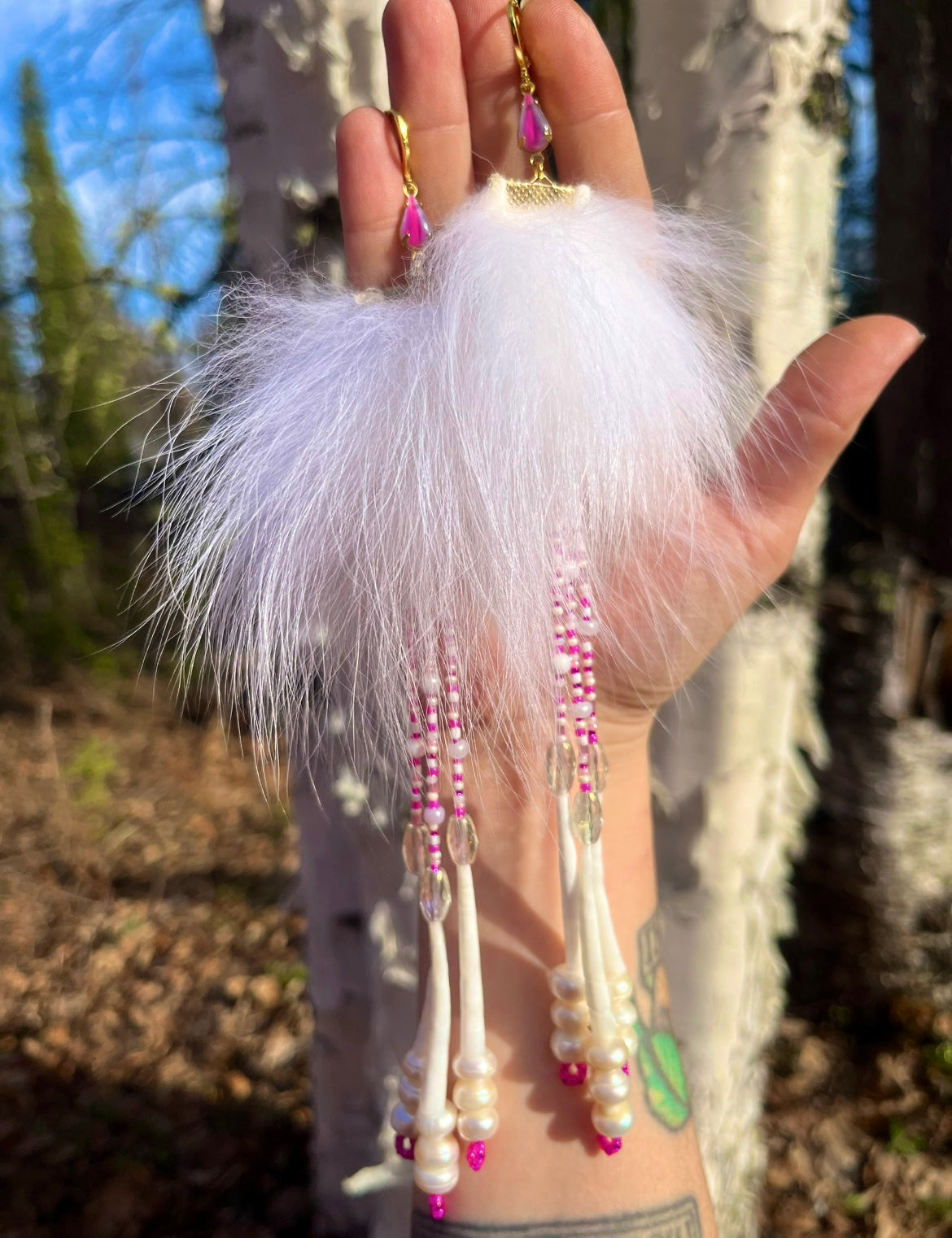 FOX, BEADSOUP, DENTALIUM, FRESHWATER PEARLS