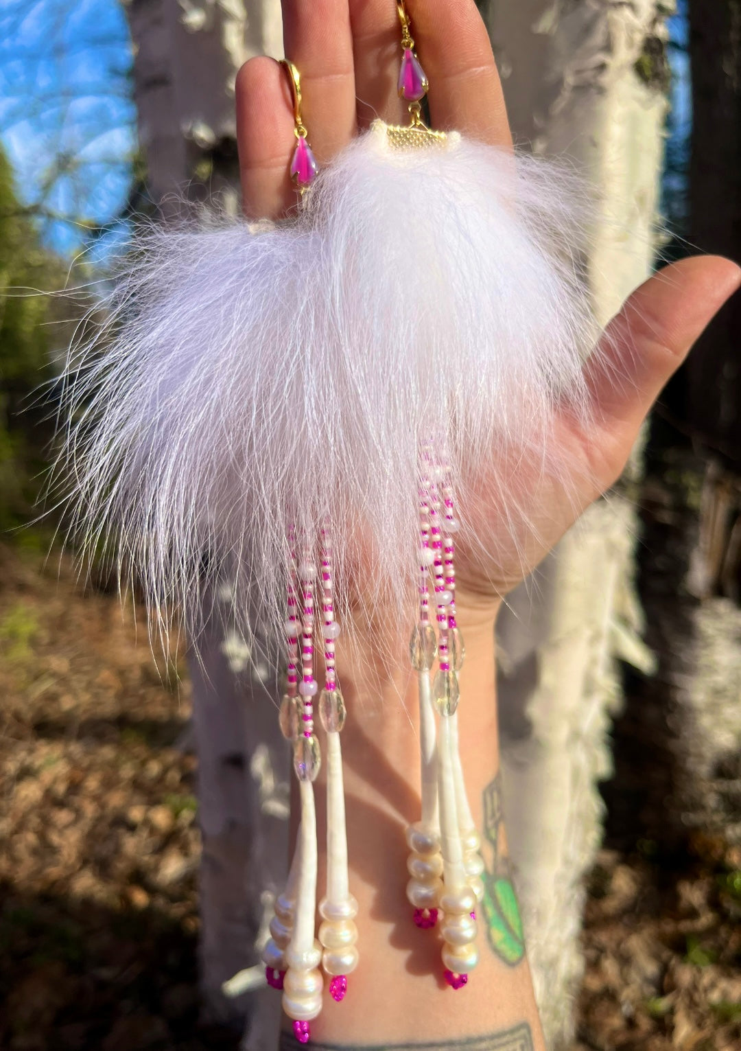 FOX, BEADSOUP, DENTALIUM, FRESHWATER PEARLS