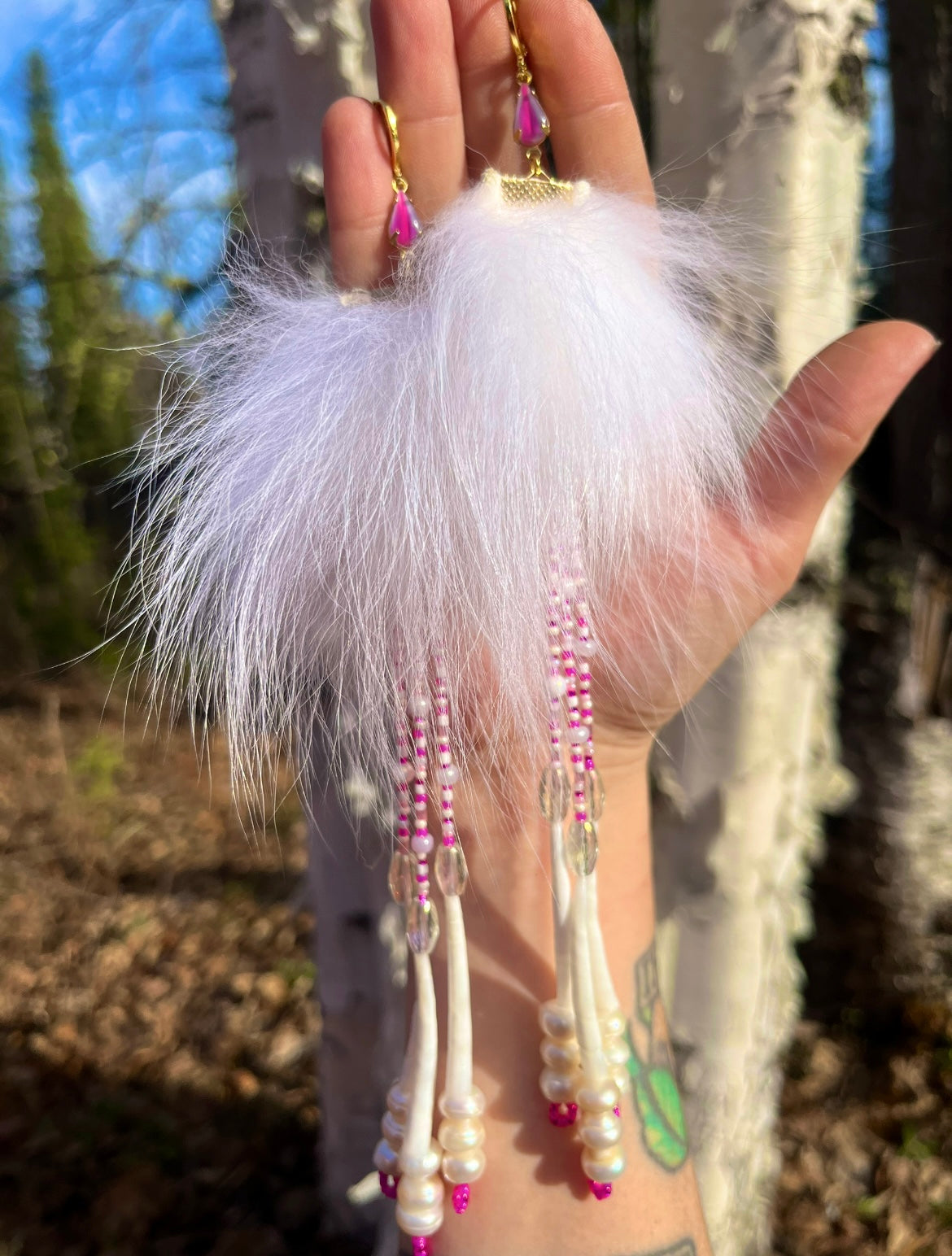 FOX, BEADSOUP, DENTALIUM, FRESHWATER PEARLS