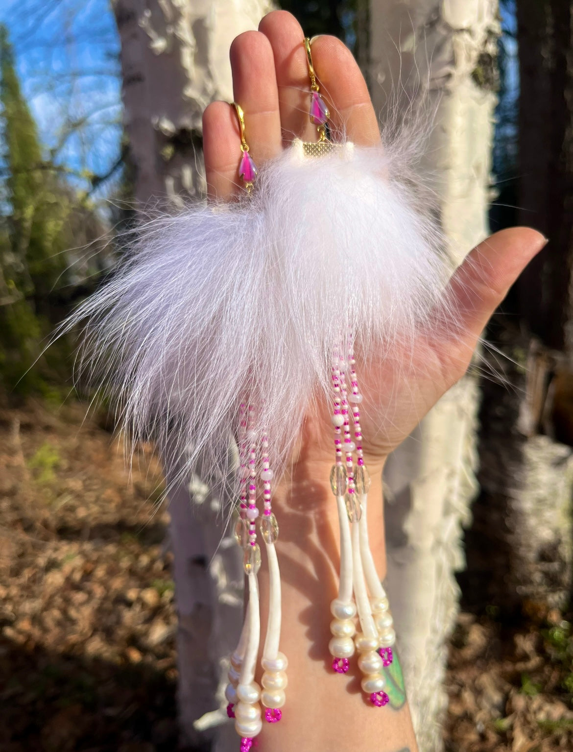 FOX, BEADSOUP, DENTALIUM, FRESHWATER PEARLS