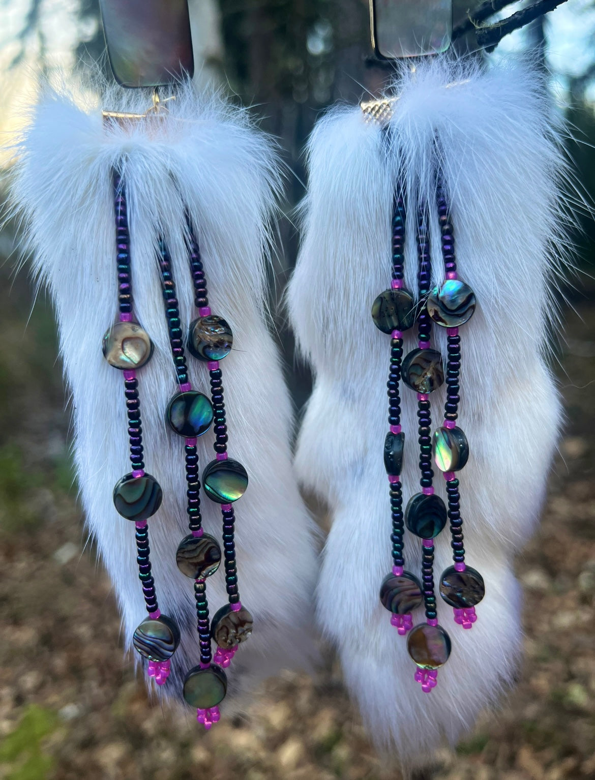 FOX, ABALONE, MOTHER OF PEARL