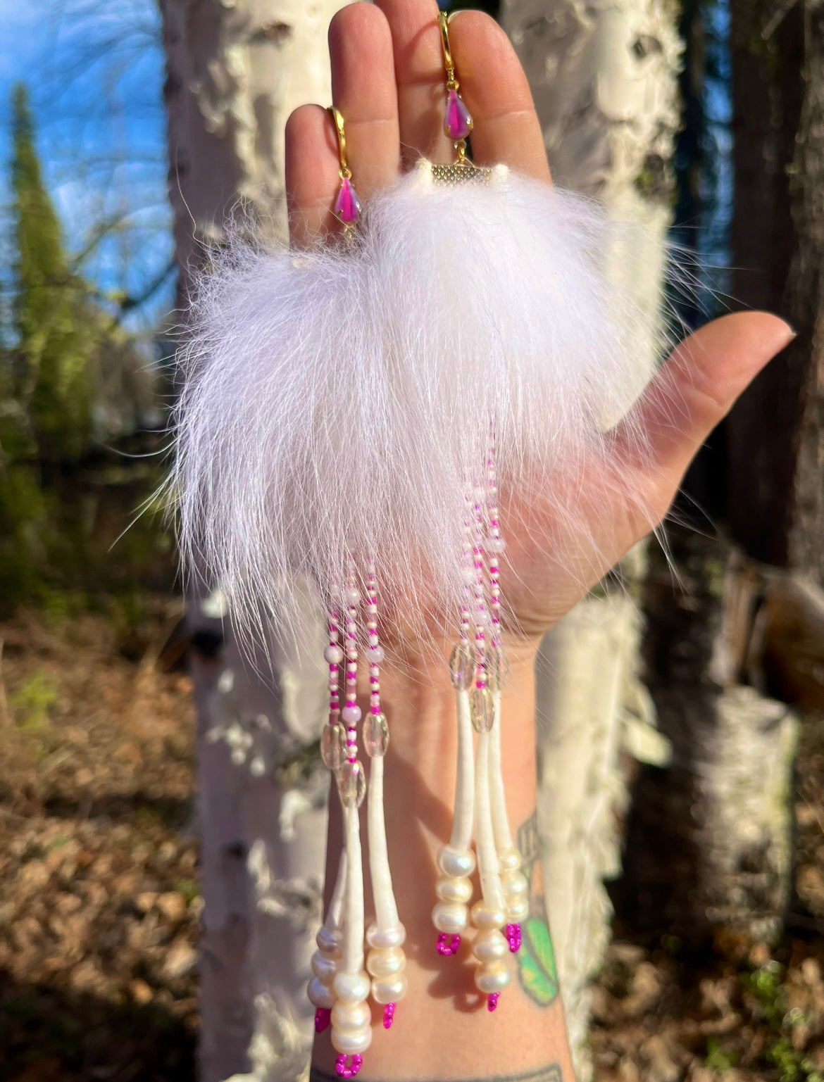 FOX, BEADSOUP, DENTALIUM, FRESHWATER PEARLS