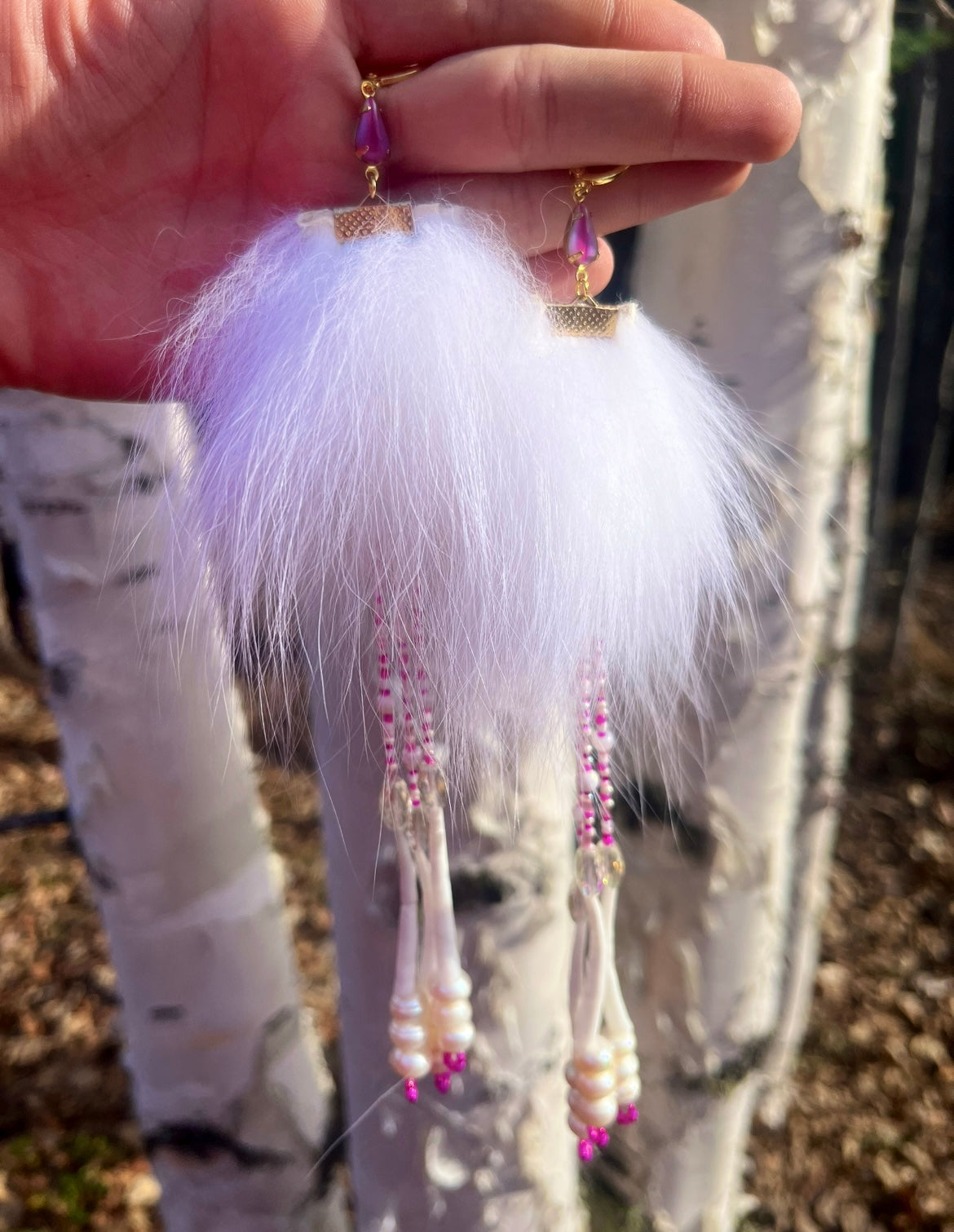 FOX, BEADSOUP, DENTALIUM, FRESHWATER PEARLS
