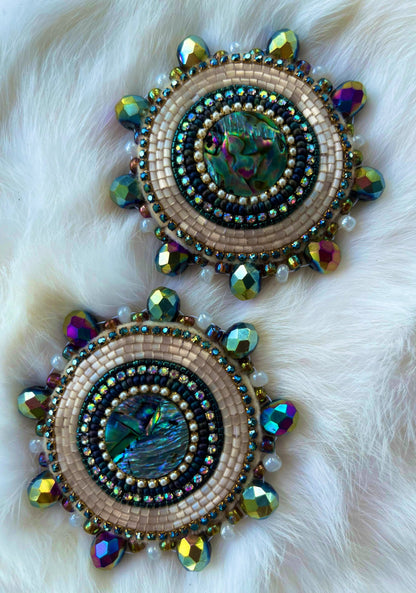 ABALONE STATEMENT STUDS