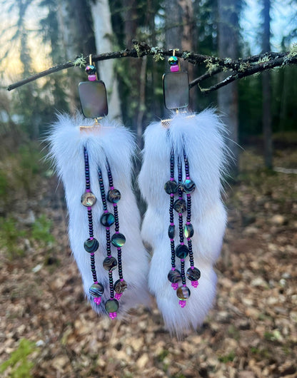 FOX, ABALONE, MOTHER OF PEARL