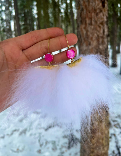 FOX FUR PUFFS [MEDIUM]