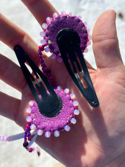 DENTALIUM & BEADSOUP HAIRCLIPS