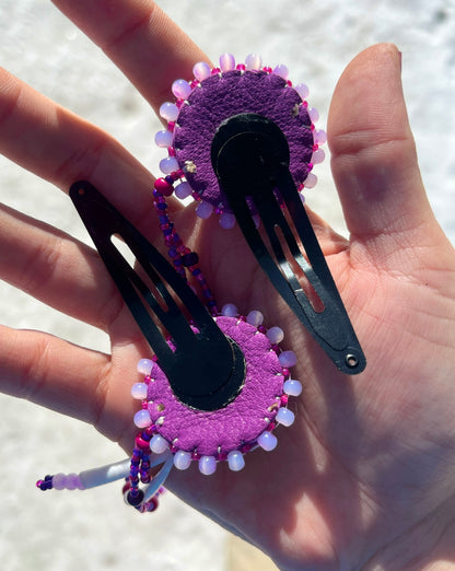 DENTALIUM & BEADSOUP HAIRCLIPS