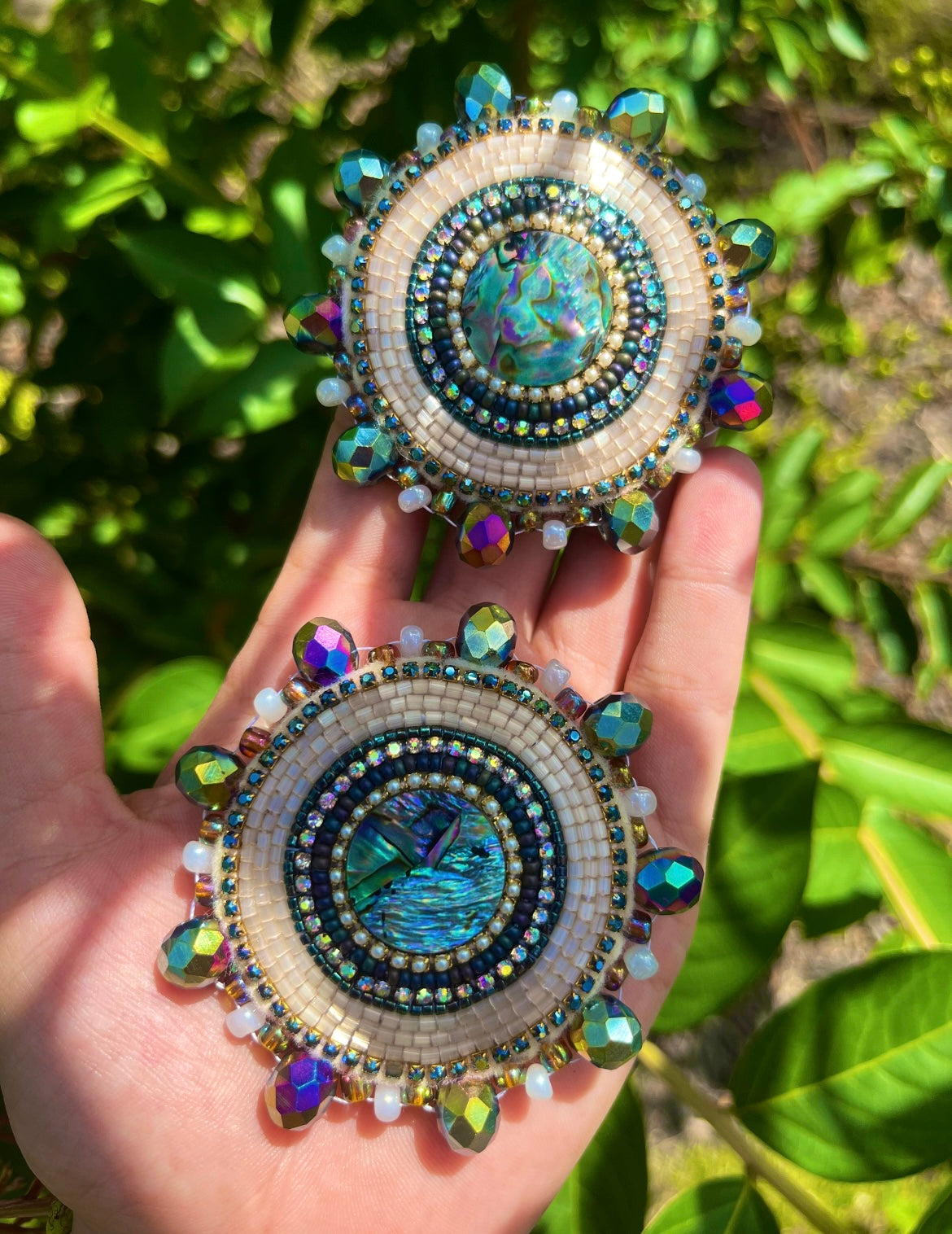 ABALONE STATEMENT STUDS