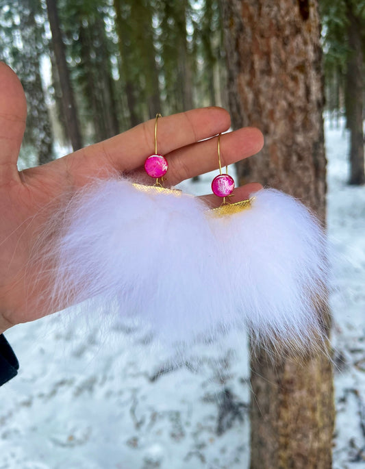 FOX FUR PUFFS [MEDIUM]