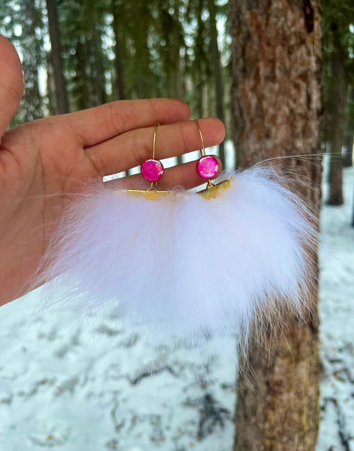 FOX FUR PUFFS [MEDIUM]