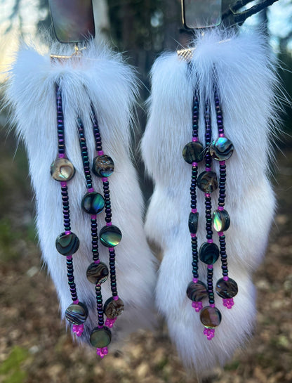 FOX, ABALONE, MOTHER OF PEARL