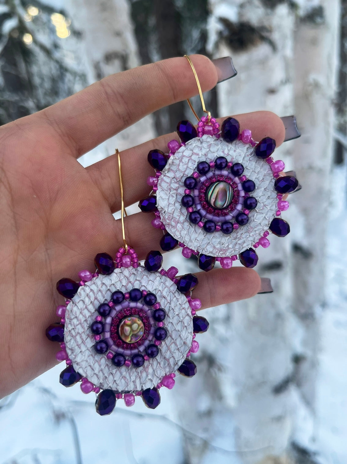 SALMON SKIN + ABALONE