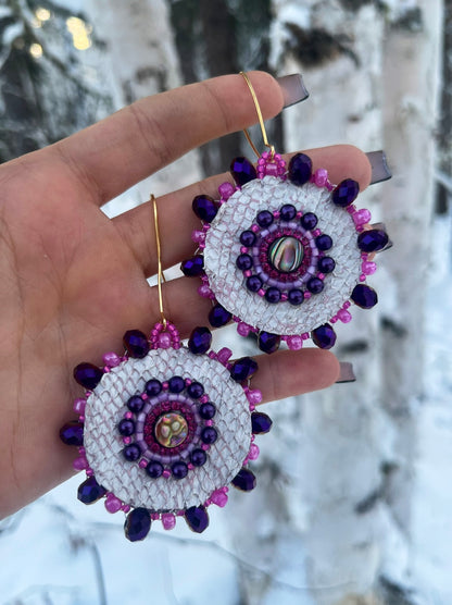 SALMON SKIN + ABALONE