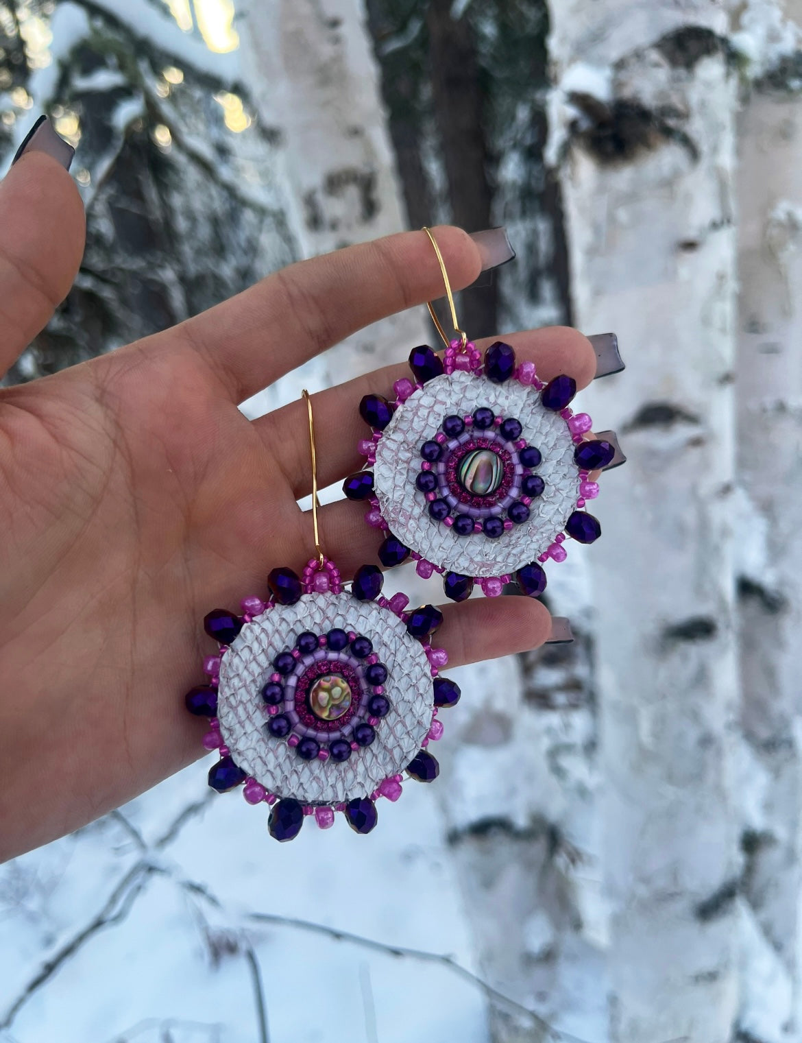 SALMON SKIN + ABALONE