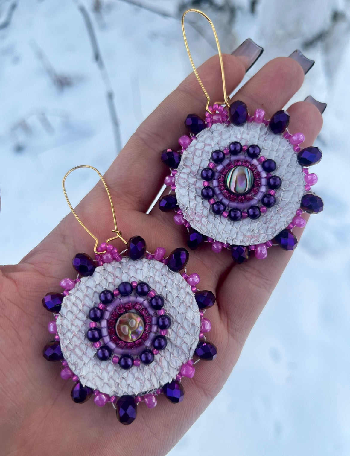 SALMON SKIN + ABALONE